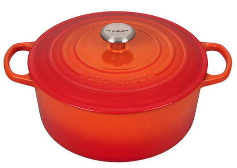 Le Creuset 7.25 QT Round Dutch Oven — Kitchen Collage